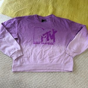 NWT Ombré MTV Crewneck Sweatshirt - Juniors XL